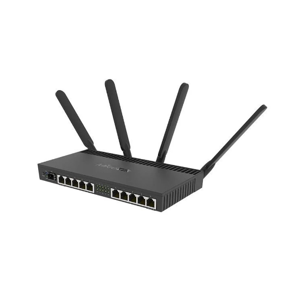 MikroTik RB4011iGS+5HacQ2HnD-IN Wireless Router, Dual-band 2.4/5GHz, 10x Gigabit Ethernet, PoE, RouterOS
